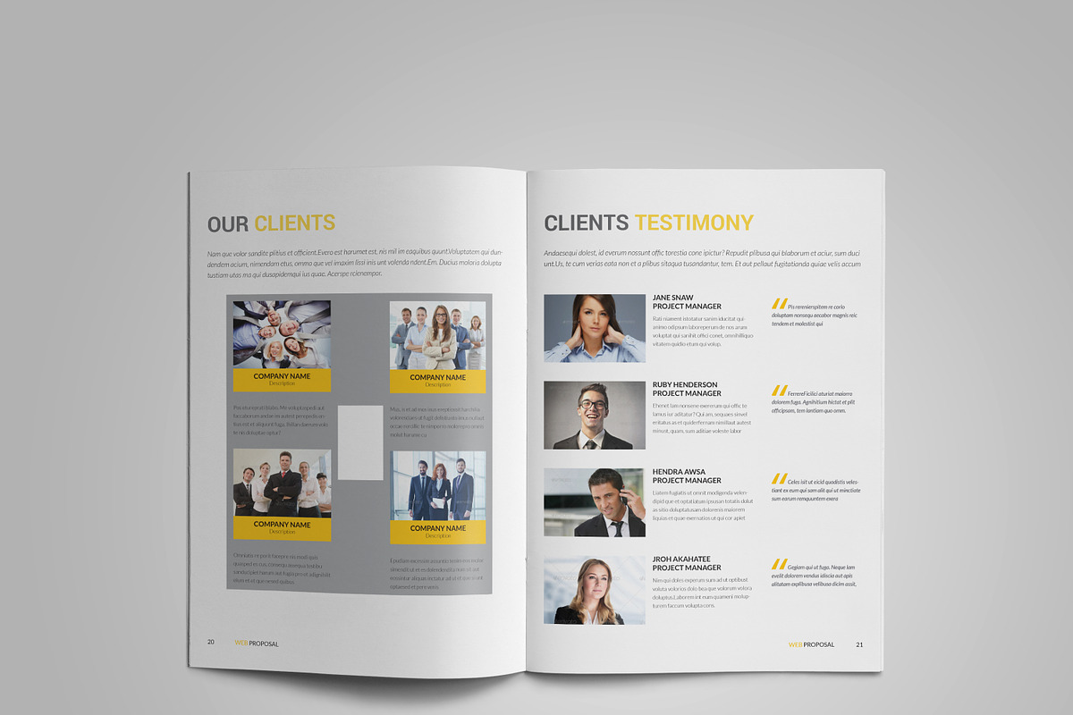 Greeney Proposal II, a Brochure Template by GreenDesign (Photo 2 of 4)
