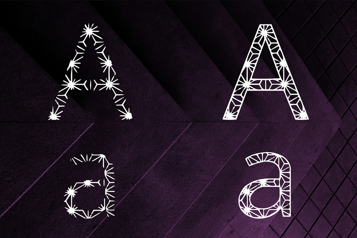 DEPRETO - pair of spider web font, a Sans Serif Font by CHIMERA (Photo 6 of 11)