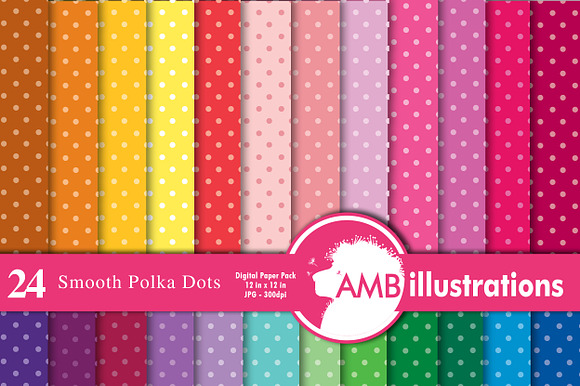 Polka dot tone on tone paper AMB-411 preview 2