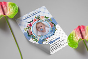 Baby Shower Invitation, a Flyer Template by AfzaalGraphics (Thumbnail 4 of 4)