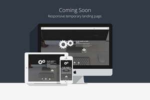 Coming Soon - Temporary HTML5 Page