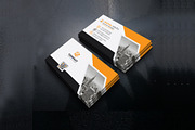 Corporate Business Card Template, a Business Card Template by PixelWink (Thumbnail 2 of 3)