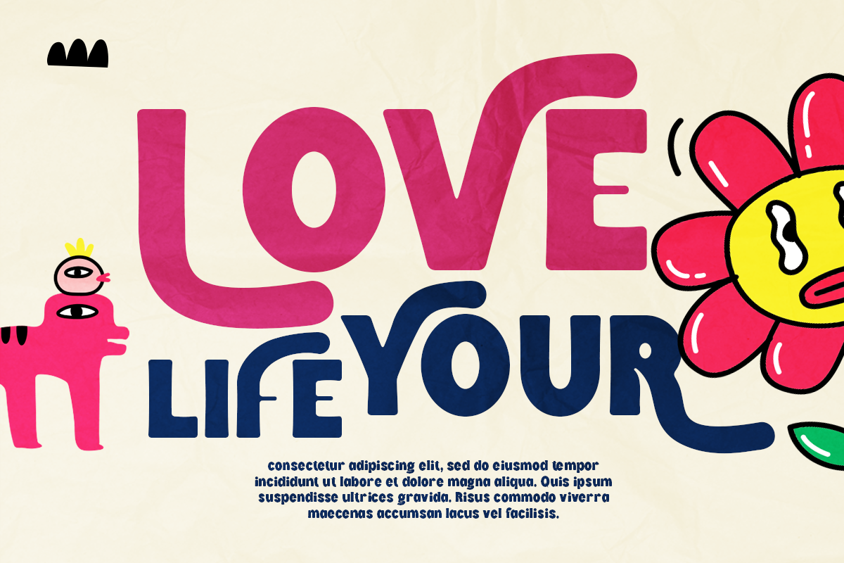 Never Holiday - Fancy Retro Font, a Sans Serif Font by RagamKata (Photo 8 of 10)