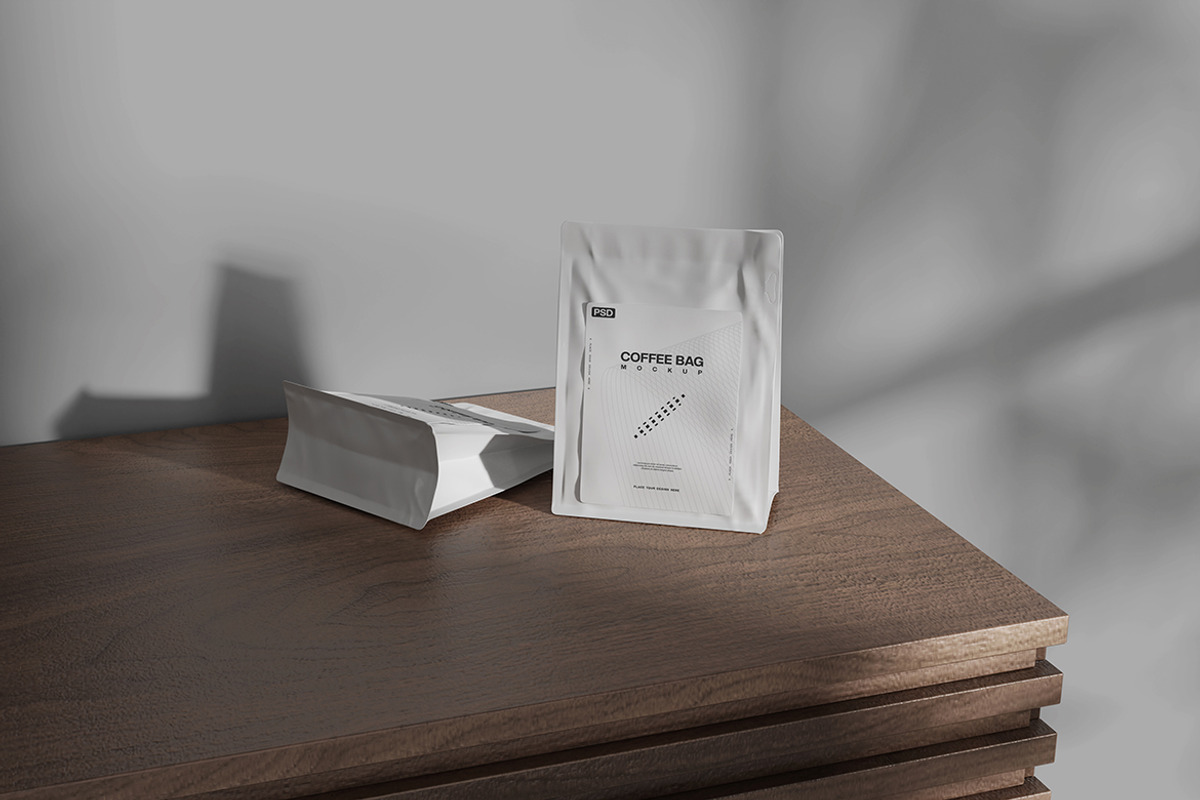 Coffee Bag Mockup, a Product Mockup by MrLetters (Photo 5 of 5)
