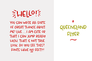 Queensland Flyer, a Sans Serif Font by KLUGE+CO (Thumbnail 9 of 10)