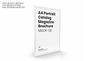 A4 Portrait Magazine Brochure Mockup, a Books & Magazine Mockup by Illusiongraphic (Thumbnail 3 of 28)