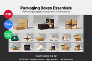 Packaging Box Mockup PSD Smart Obj, a Packaging Mockup by Dreamanart (Thumbnail 1 of 3)