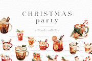 Christmas Party, a Seasonal Illustration by heyiamalice (Thumbnail 13 of 19)