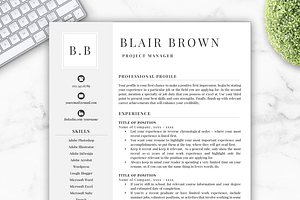 Resume Template - Blair