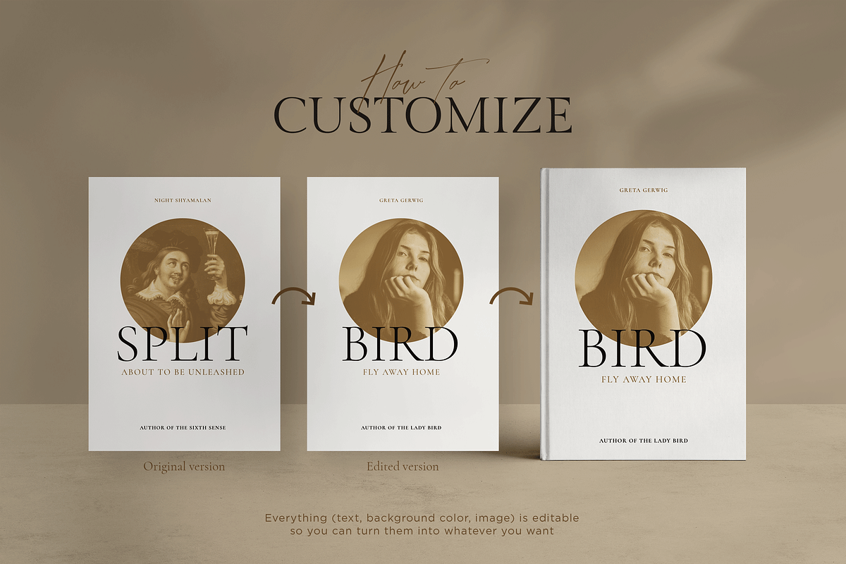 Book Cover Design Template - BUNDLE, a Templates & Theme by September 5th (Photo 14 of 15)