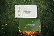 parquet business card, a Business Card Template by Indigo Graphic Shop (Thumbnail 2 of 8)
