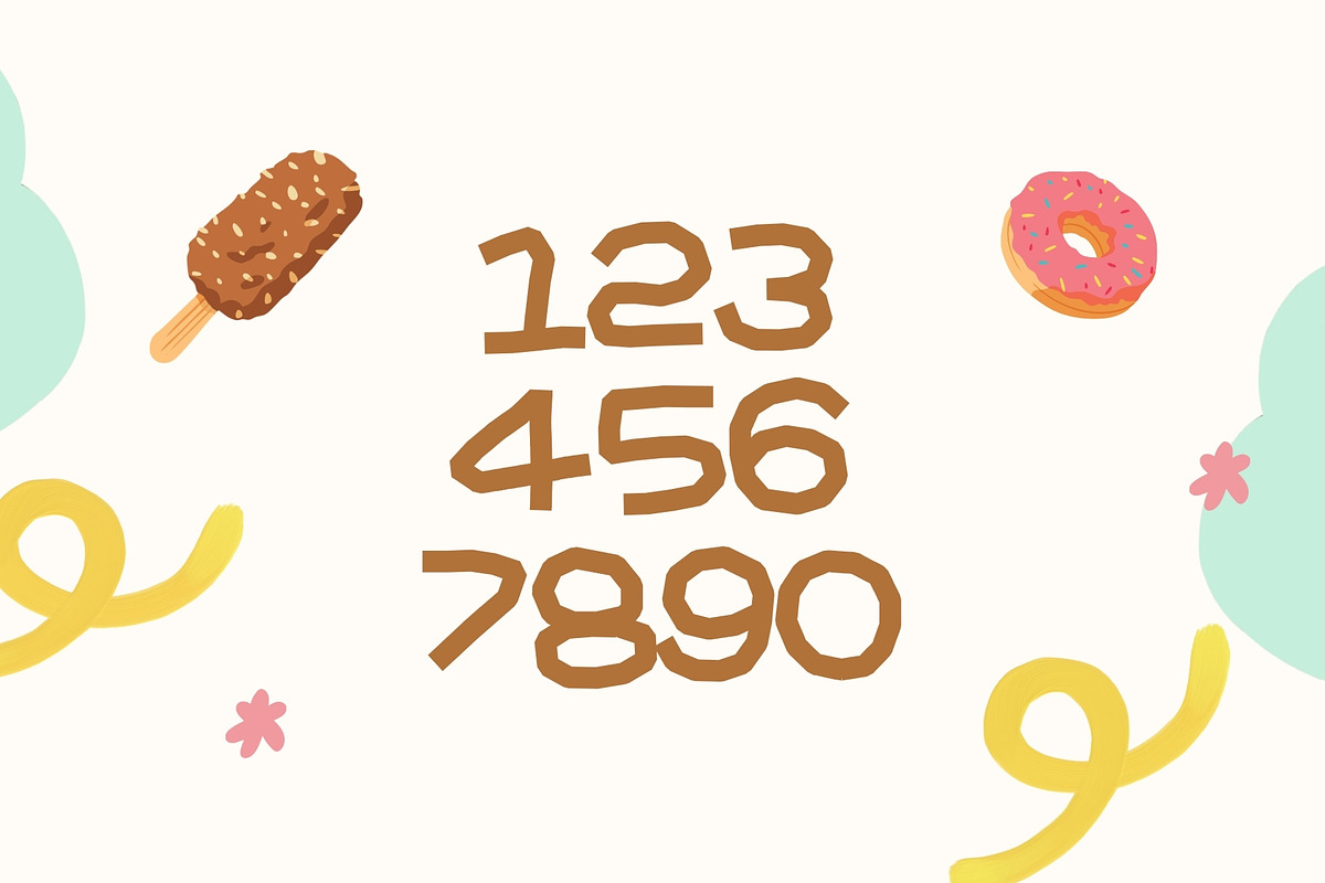 Happy Days - Handmade Cutout Font, a Sans Serif Font by HipFonts (Photo 5 of 9)