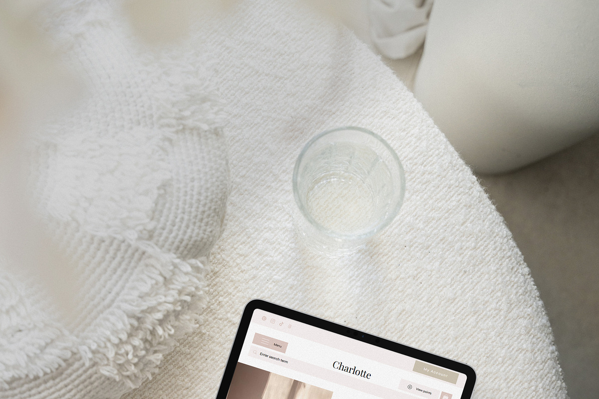 Charlotte Wix Studio Template, a Wix Template by Girl Boss From Home (Photo 4 of 8)