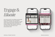 Personal Trainer Instagram Template, a Social Media Template by ZenSocialDesigns (Thumbnail 8 of 9)
