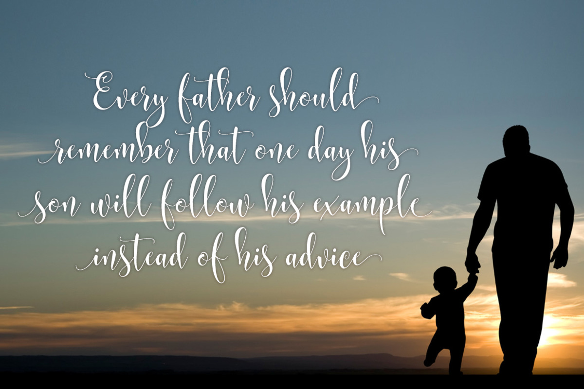 Ghisella, a Script Font by Byuly Ayika (Photo 9 of 11)