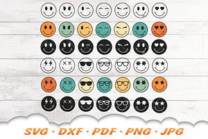 Smiley Face SVG Bundle