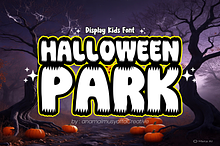 Halloween Park - Display Font
