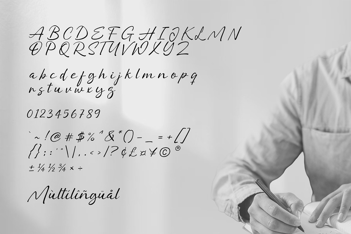 Astoria - A Modern Script, a Script Font by khurasan (Photo 7 of 7)
