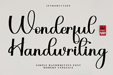 Wonderful Handwriting