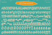 Saphile 3D, a Sans Serif Font by Craft Supply Co. (Thumbnail 8 of 8)