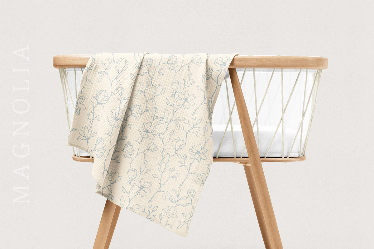 Magnolia - Patterns & Flowers, a Pattern Graphic by simpleblues (Photo 3 of 10)