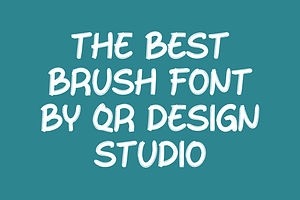 Hello Display - Brush Font