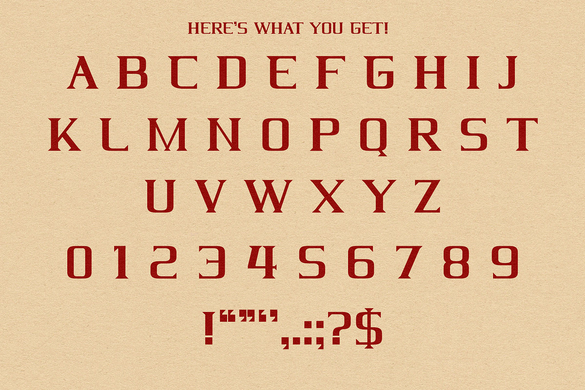Distillery by Eric Pond Designs, a Serif Font by Eric Pond Designs (Photo 2 of 4)