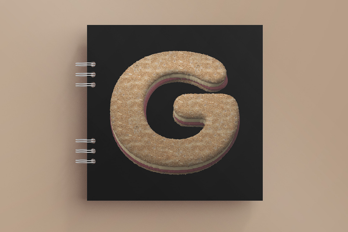Toast Color Bitmap Font & PNGs, a Sans Serif Font by Creative Graphics (Photo 4 of 6)
