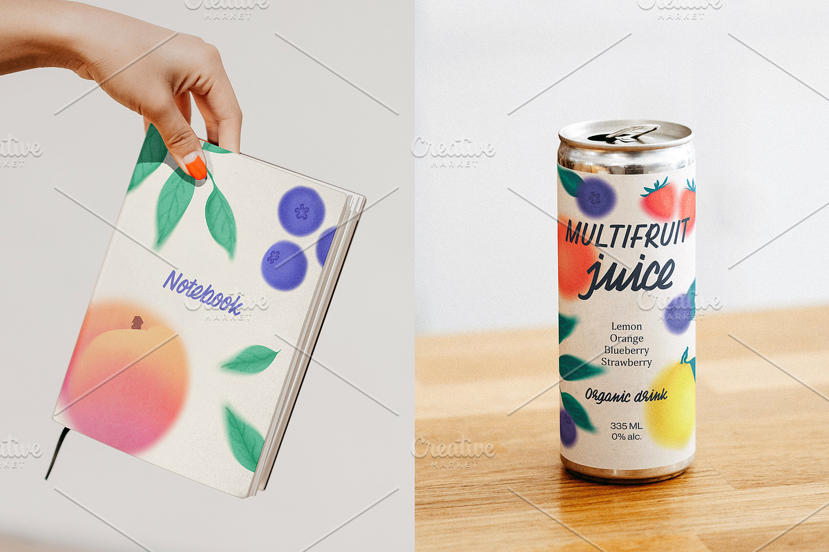 Blurred fruits, an Object Graphic by Camille Natton (Photo 7 of 8)