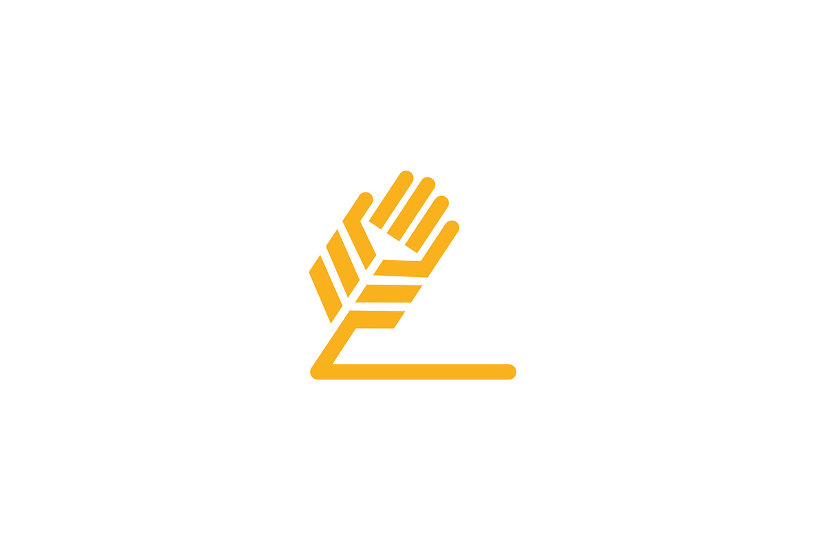 Wheat Hand Logo Template, an Object Graphic by mikylangela (Photo 2 of 3)