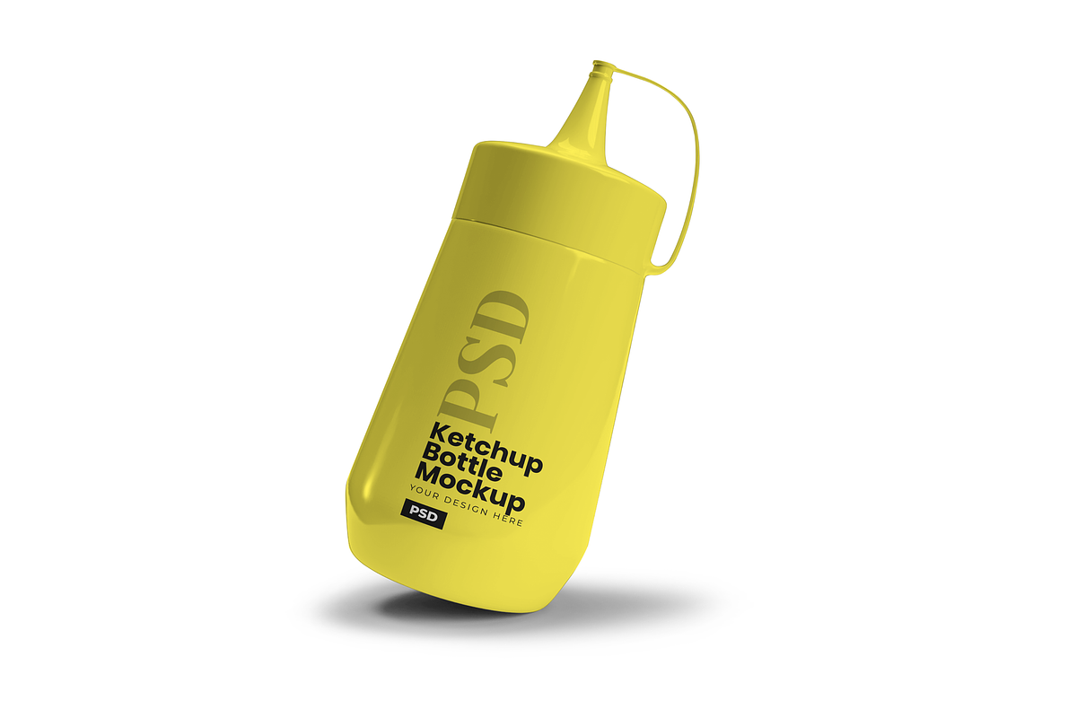 Ketchup Bottle Mockup, a Product Mockup by DigitAuras (Photo 3 of 3)