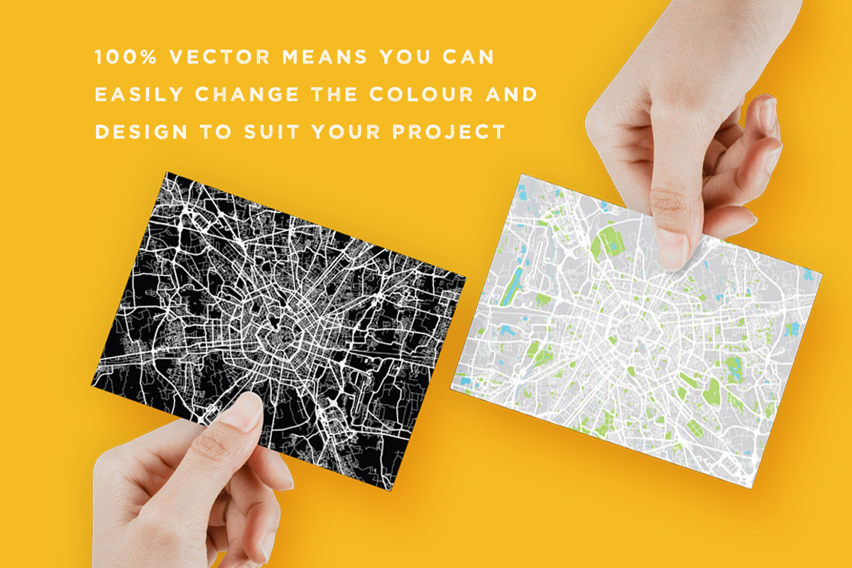 Paris city map. Vector and Jpg, a Transportation Illustration by ink drop (Photo 3 of 6)