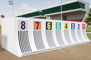 Greyhound Racecourse Pack, an Architecture 3D Model by RivermillStudios (Thumbnail 3 of 5)