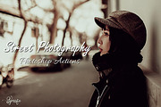 Street Photography Photoshop Actions, an Action Add-On by Creativetacos (Thumbnail 1 of 6)