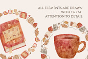Autumn Vibes – Hand-Drawn Clipart, a Graphic by Kattypainting (Thumbnail 6 of 6)