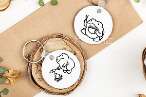 Cute Frog And Toad SVG Illustrations