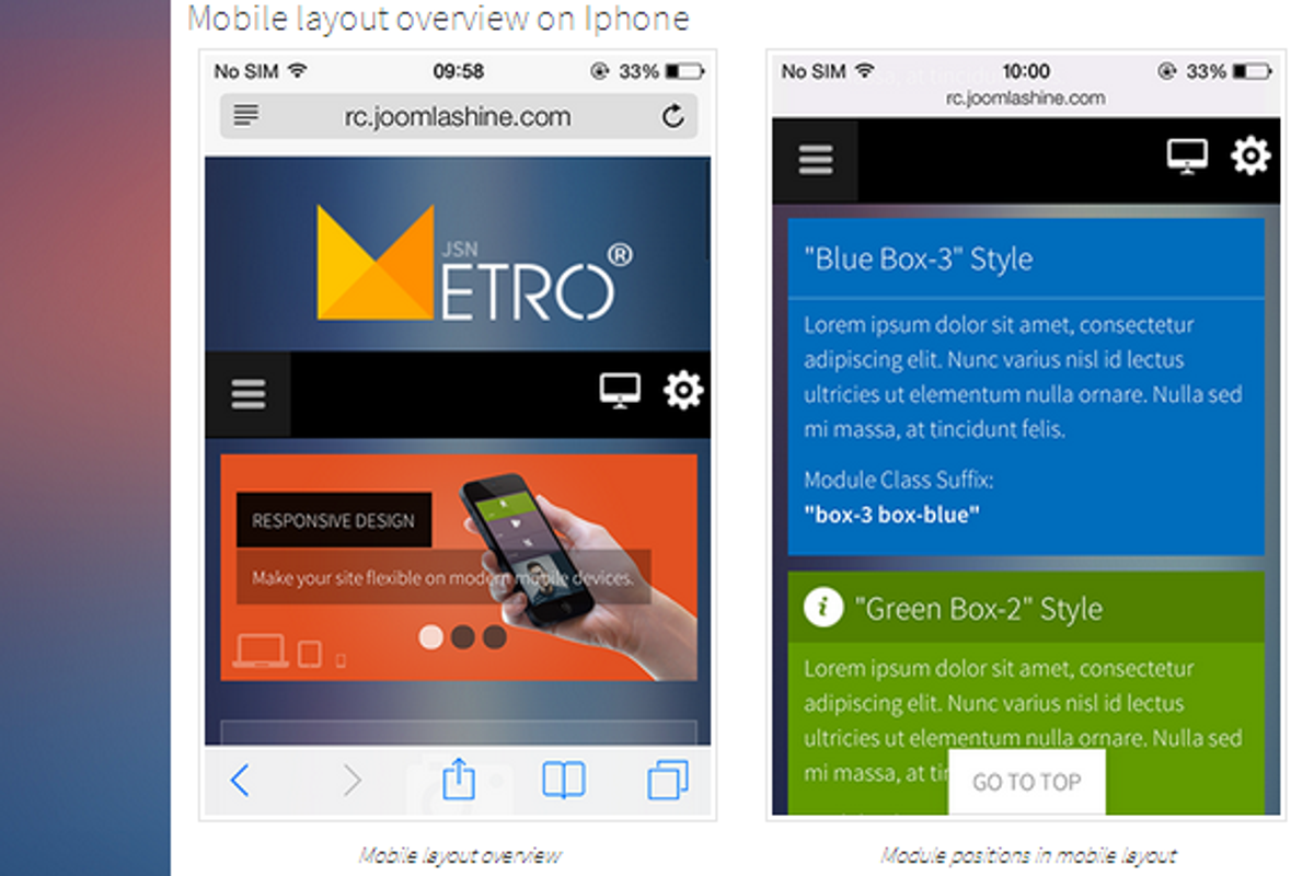 JSN Metro - Joomla Creative Theme, a Websites & App Template by JoomlaShine (Photo 5 of 5)