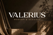 Valerius - Elegant Typeface, a Serif Font by HipFonts (Thumbnail 1 of 8)