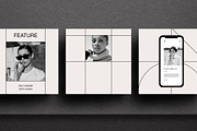 Essentialist Social Media Pack, a Social Media Template by T E M P L Y (Thumbnail 5 of 12)
