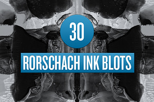 RORSCHACH INK BLOT PHOTOSHOP BRUSHES