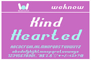 Transfer Honest font, a Font by weknow (Thumbnail 3 of 5)