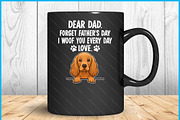 Father's Day I Woof Every Day SVG, a Graphic by Creativeusart (Thumbnail 2 of 4)