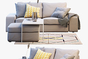 Two-seat sofa 2 3d model, a Furniture 3D Model by 3dmitruk (Thumbnail 1 of 10)