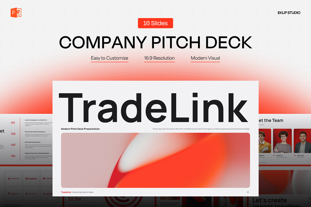 Company Pitch Deck PowerPoint