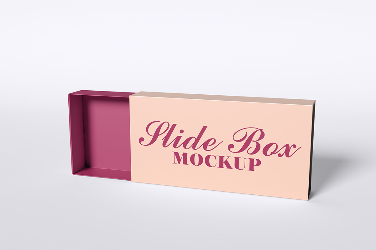 Slide Box Mockup, an Advertising Mockup by xavier_studio (Photo 5 of 5)