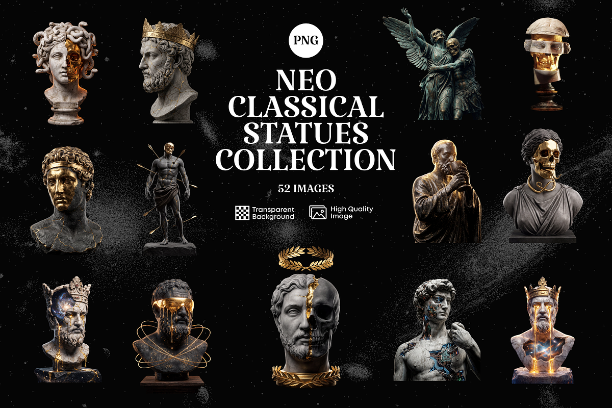 Neo Classical Statues Collection, an Object Graphic by PopotLane (Photo 1 of 8)