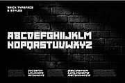 New Brick Font, a Sans Serif Font by artyway (Thumbnail 4 of 5)
