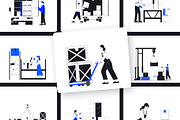 Logistic Shipping Illustration Art, a Solid Icon by Vectors Market (Thumbnail 5 of 9)