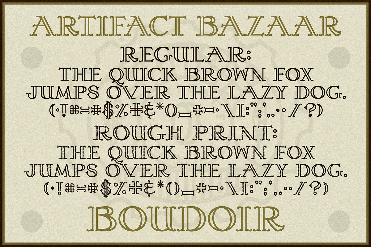 Boudoir | Elegant Logotype, a Serif Font by Artifact Bazaar (Photo 4 of 5)