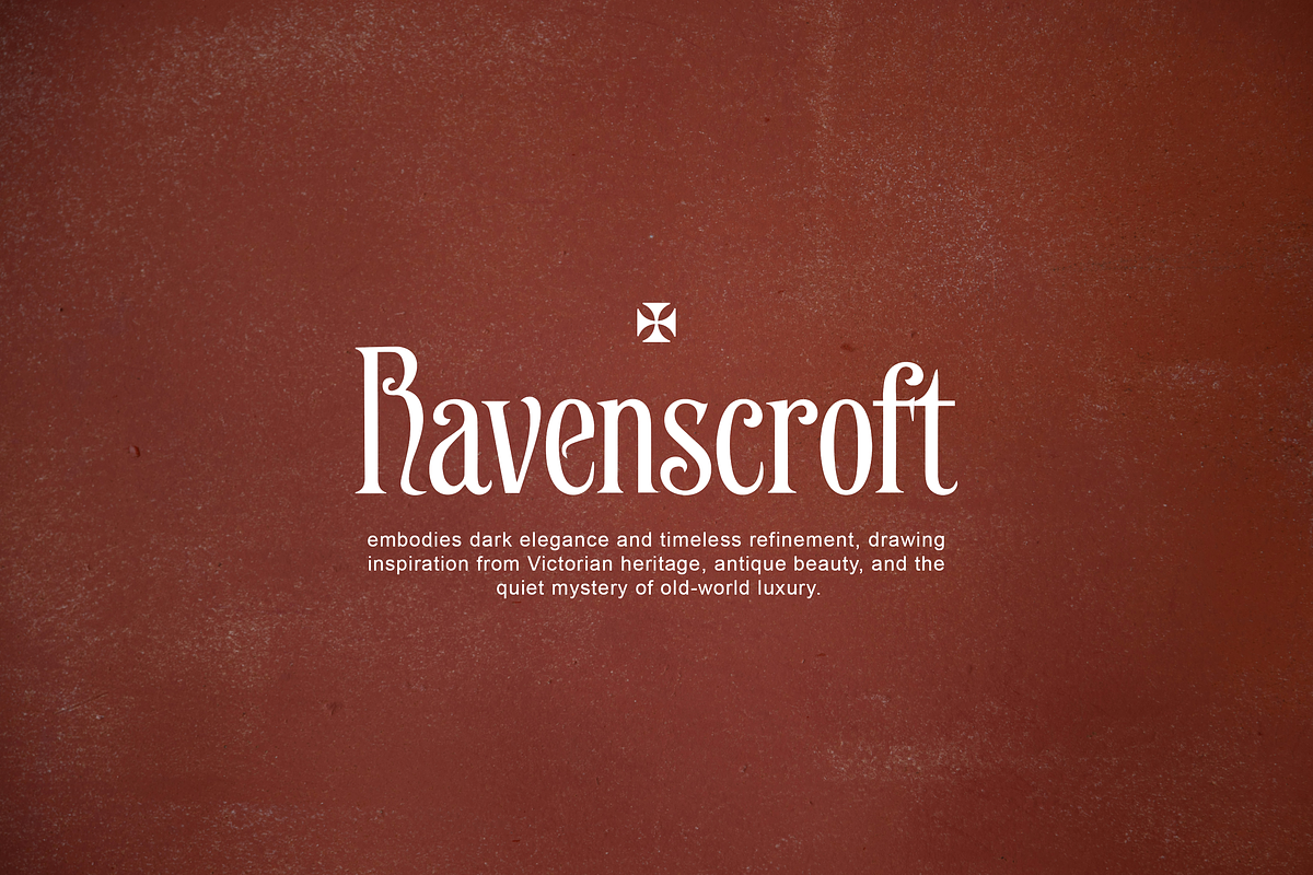 Hawthorne Victorian Serif, a Blackletter Font by gafaroff studio (Photo 4 of 8)